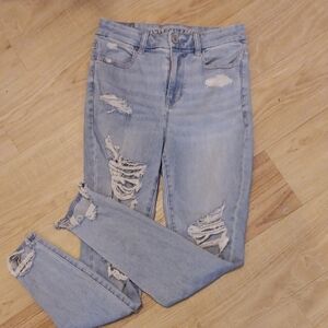 American Eagle Distressed Skinny Jeans